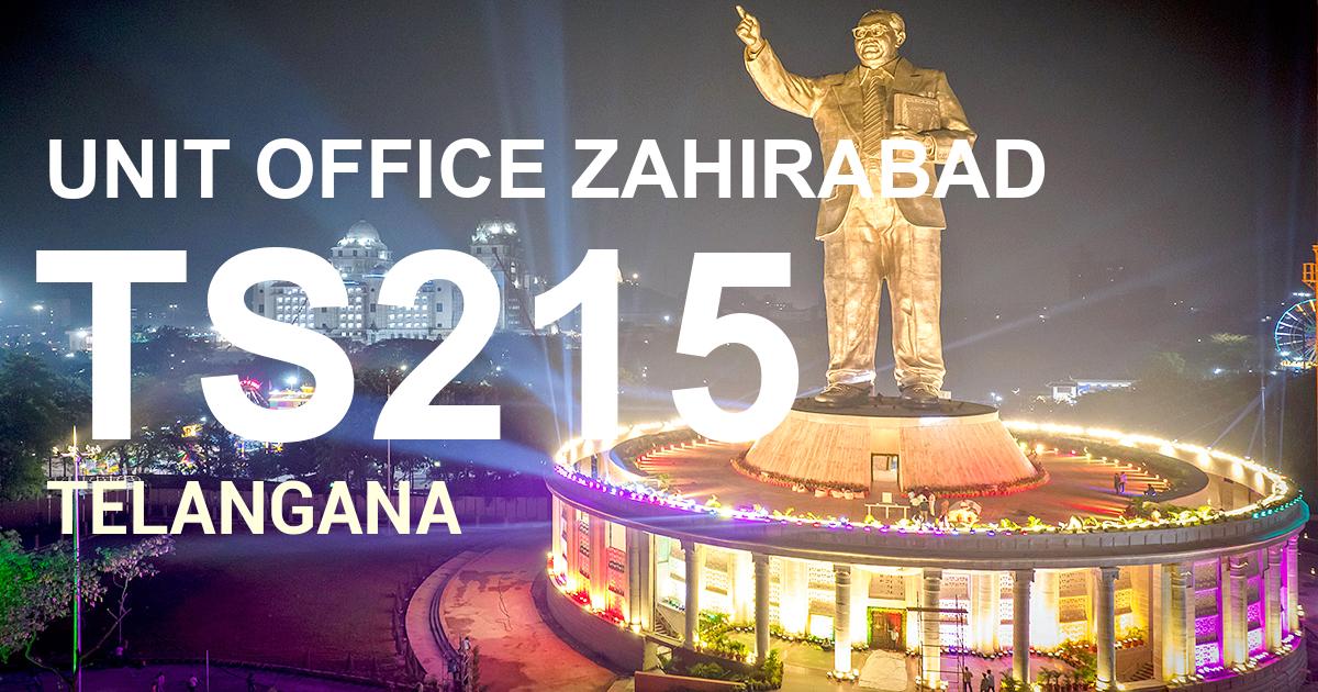 TS215 || UNIT OFFICE ZAHIRABAD